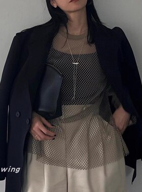 日系同款简约长款项链毛衣链