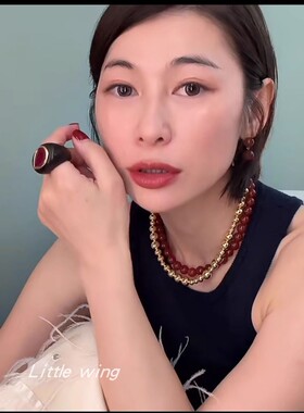 石头圆珠女玛瑙手链、项链