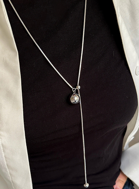 可调节金属女高级感项链