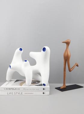 现代卡通树脂工艺品摆件客厅卧室电视柜入户玄关家居装饰热卖新款