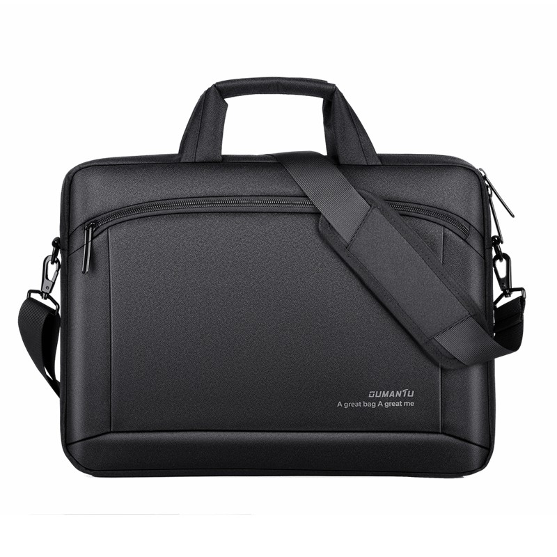 新款男士手提包休闲电脑包文件包 欧曼图箱包男士包袋