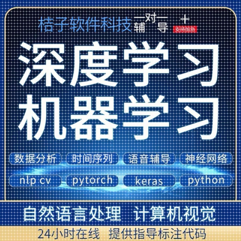 Python代编程深度学习神经网络自然语言处理数据预测知识图谱接单 - 图0