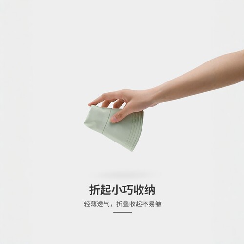 赵露思同款大头围可挂口罩防晒帽防紫外线遮阳速干鸭舌渔夫棒球帽 - 图1