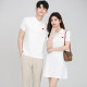 ເສື້ອໂປໂລ dress ຄູ່ຜົວເມຍການລົງທະບຽນເຄື່ອງນຸ່ງຫົ່ມ