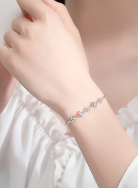 幸运四叶草s925纯银手