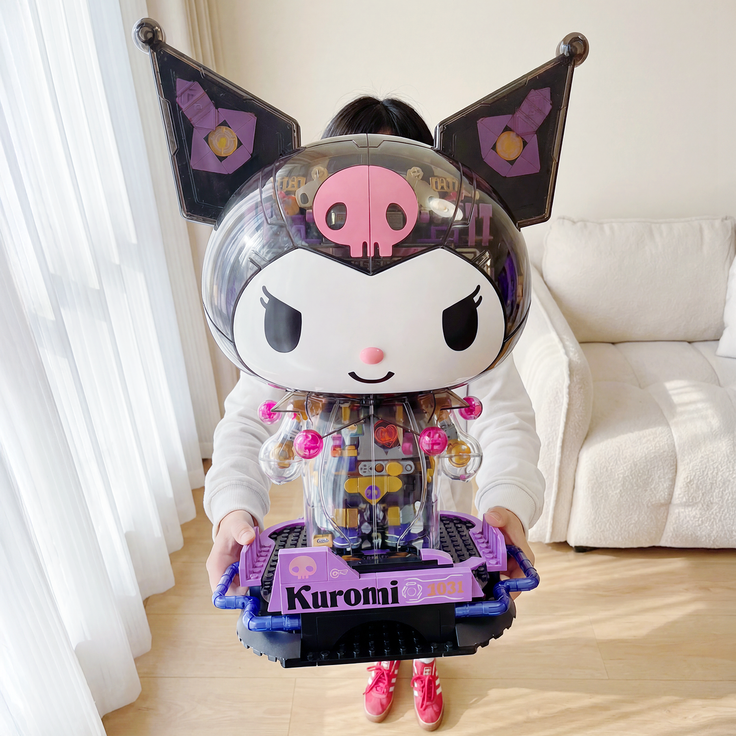 TOPTOY库洛米酷暗夜古堡三丽鸥大体积木中国潮玩摆件女生新年礼物,淘宝优惠券,粉丝福利购,淘宝优惠卷