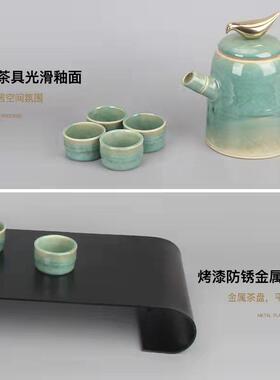 新中式茶室摆件样板房客厅