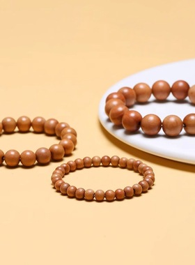 【道观直发】天然保真老桃木手串