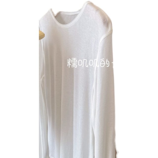 Nuojiji round neck tencel slimming bottoming shirt