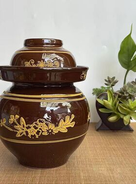 泡菜坛子四川密封罐子家