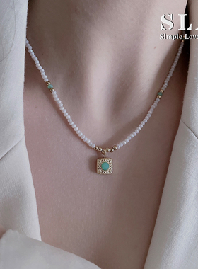 其他珍珠圆珠女式项链