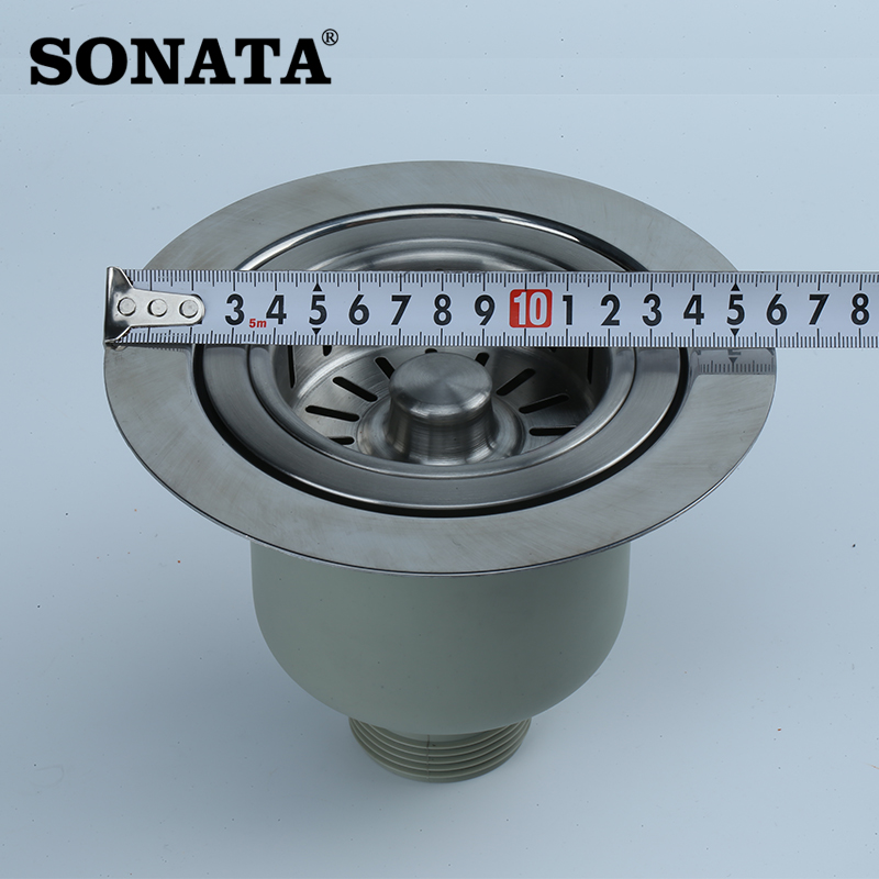 水槽下水口变径器垃圾处理器配件180/160/140mm洗菜盆提篮变径圈 - 图2