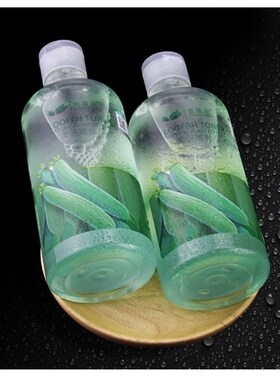 依莲花丝瓜水女爽肤水黄瓜芦荟化妆水女补水保湿水湿敷水调膜正品