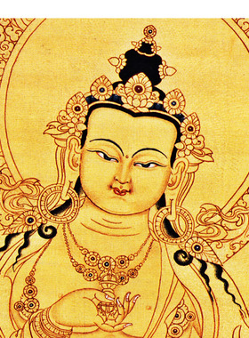 金刚萨埵 唐卡 普贤王如来 西藏热贡佛堂供奉玄关装饰画海报挂画