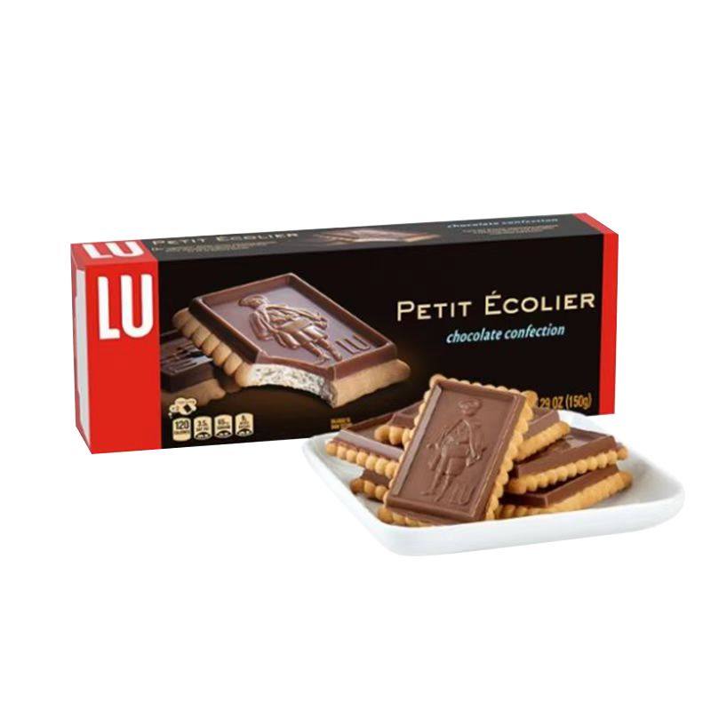 LU露怡牛奶巧克力饼干休闲办公室零食法国进口零食 150g,淘宝优惠券,粉丝福利购,淘宝优惠卷