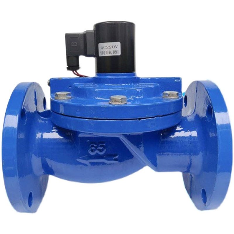 DF铸铁法兰水用电磁阀24V220V常闭喷淋灌溉电磁开关控制阀DN80100,淘宝优惠券,粉丝福利购,淘宝优惠卷