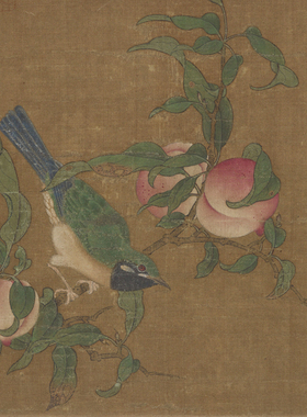 工笔画白描底稿古画宋画临摹