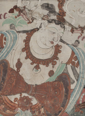 工笔画打印白描底稿高清线描斗方壁画佛像人物