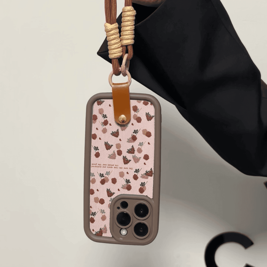 复古玫瑰碎花纹身手机壳适用iPhone15/16promax高级感苹果11/12/13/14Pro卡通小米12/13/14Pro全包肤感保护壳,淘宝优惠券,粉丝福利购,淘宝优惠卷