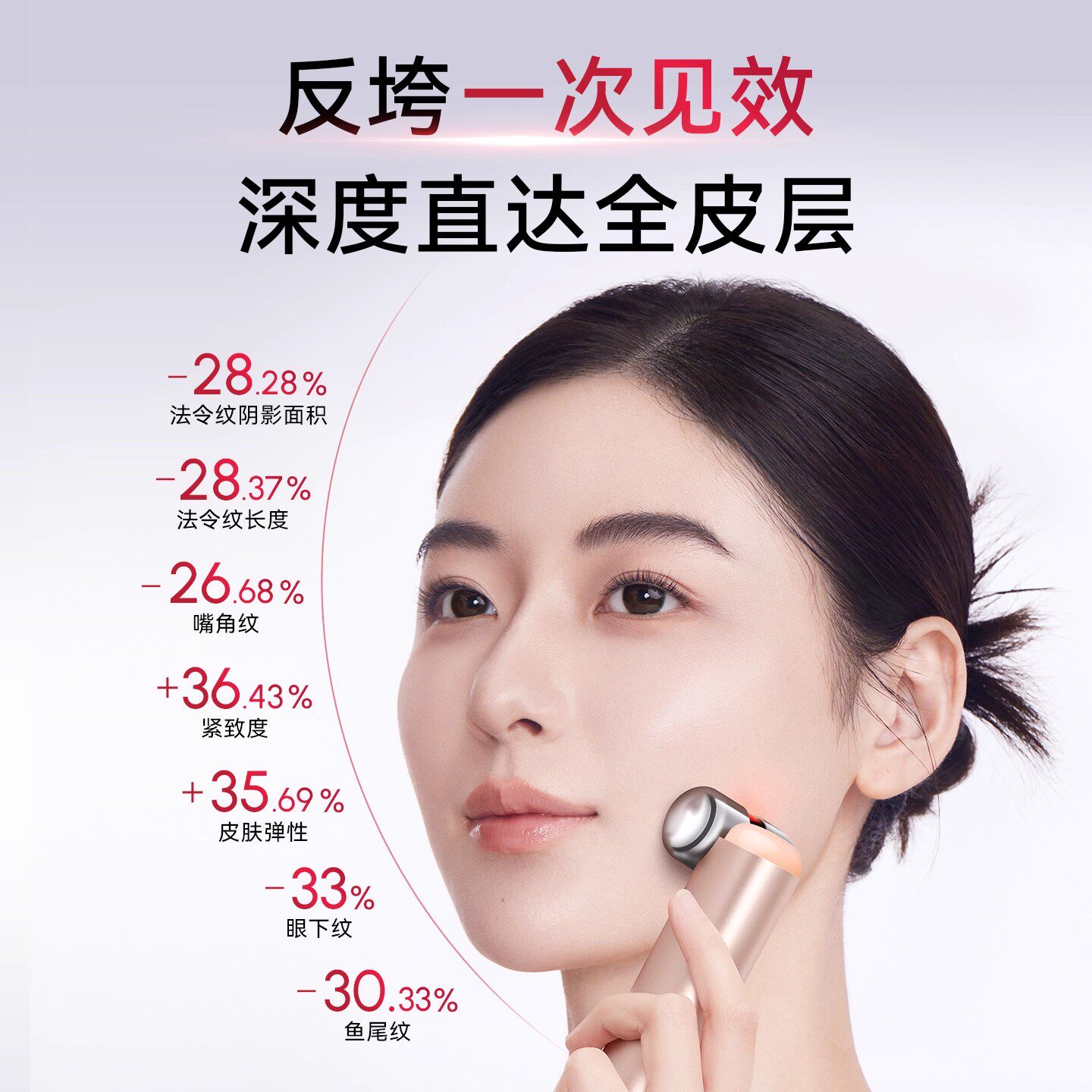 【徐璐同款】AMIRO觅光三文鱼水光仪家用美容仪无痛次抛精华套组