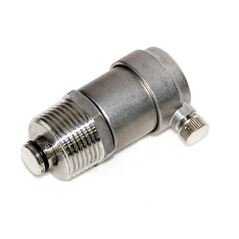 上海黄铜自动排气阀4分6分dn25水管锅炉暖气丝扣快速放气阀门开关 - 图1