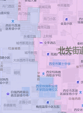 莲湖区地图1.15m西安市新款折叠版初中小学生成人书房装饰贴图