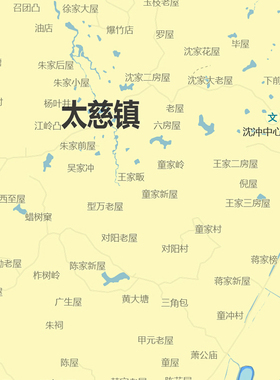 望江县地图1.15m折叠家用高清办公室书房新款包邮背景装饰画墙贴