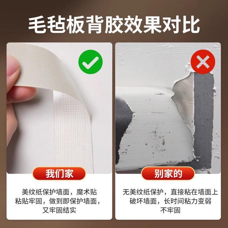 毛毡板照片墙贴背景板装饰展示板拍立得拼豆墙面diy房间许愿墙小尺寸追星出租房创意宝宝照片吧唧记录板痛墙,淘宝优惠券,粉丝福利购,淘宝优惠卷