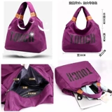 Вместительная и большая нейлоновая багажная портативная сумка на одно плечо для путешествий для матери, коллекция 2023