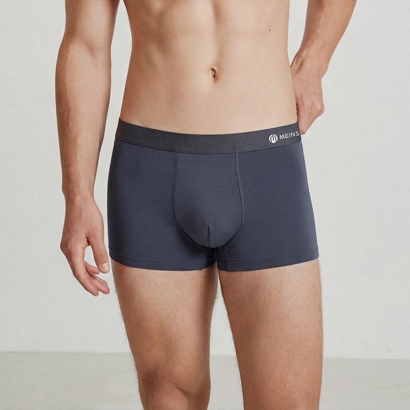 Meins Cordyceps quick-drying cotton men's underwear, moisture-wicking, dry and not stuffy, new 3-piece combination pack