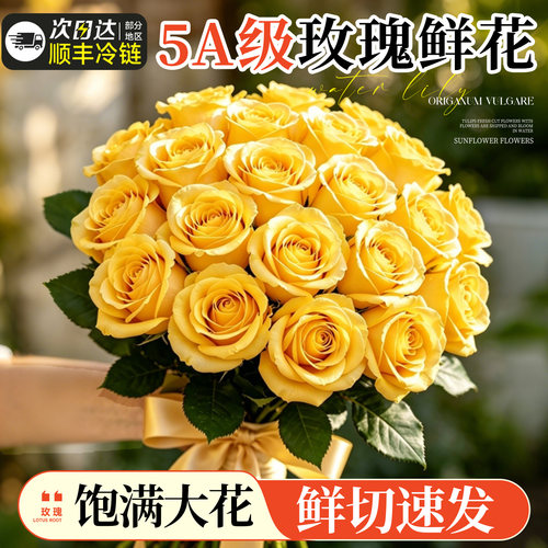 玫瑰花鲜花云南基地直发顺丰次日达家用鲜切插花超长花期真花花卉 - 图0
