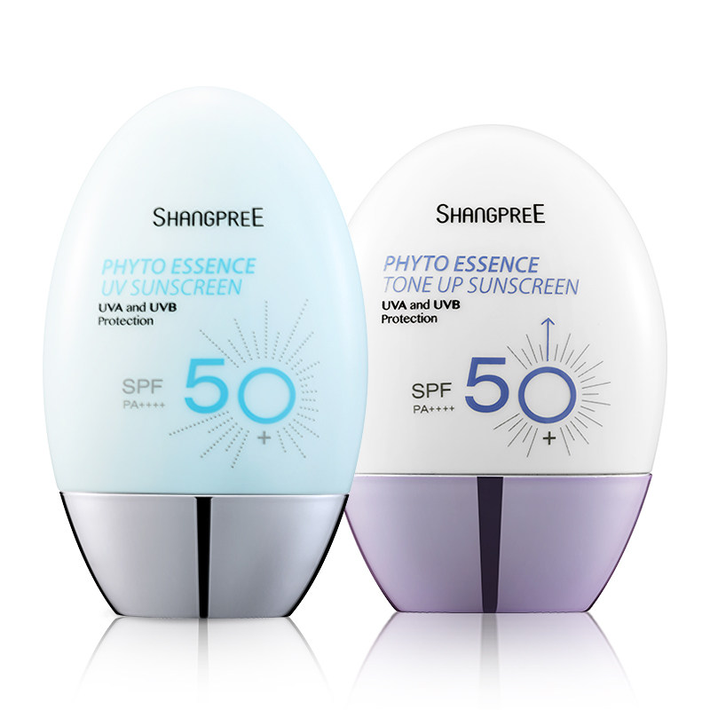 香蒲丽旗舰店正品隔离套装不防晒霜 SHANGPREE海外防晒霜