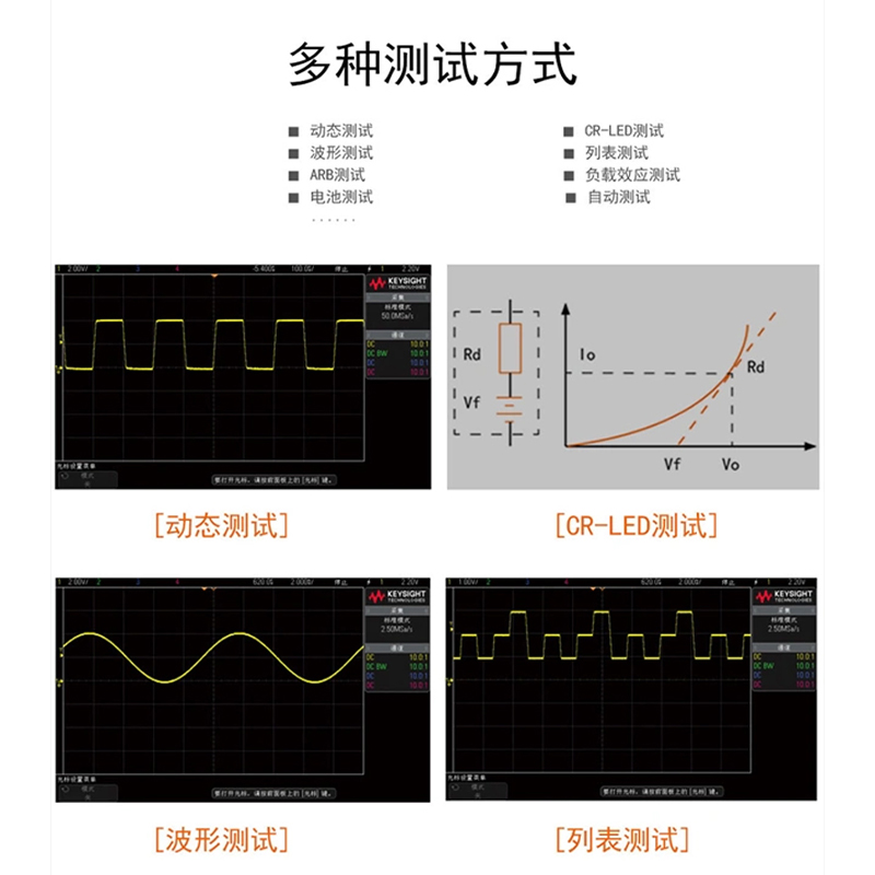 同惠TH8201直流电子负载测试仪程控可编程TH8202A - 图3