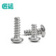 304 stainless steel cross round head self-tapping screw