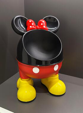 【家居好物】米奇桌面摆件玄关钥匙收纳盒客厅装饰品创意可爱实用