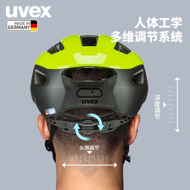 uvex rise/ccMIPS德国进口骑行头盔自行车通勤公路竞技环法车队款-图0