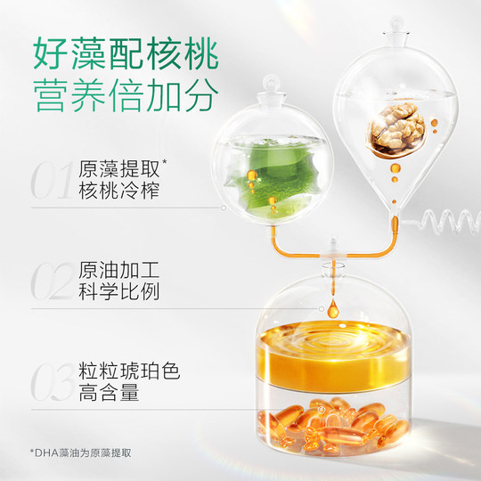 Dr. Natural’s Double Nutrient Algae Oil 6 capsules