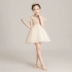 Cô bé sinh nhật chủ nhà cô gái công chúa nước ngoài ăn mặc trẻ em catwalk váy fluffy piano trang phục mùa thu - Váy trẻ em Váy trẻ em
