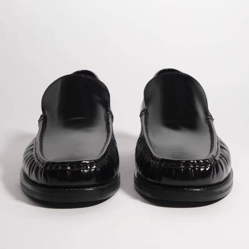 乐福鞋秋季英伦风一脚蹬休闲商务鞋软底正装皮鞋男套脚男款豆豆鞋,淘宝优惠券,粉丝福利购,淘宝优惠卷