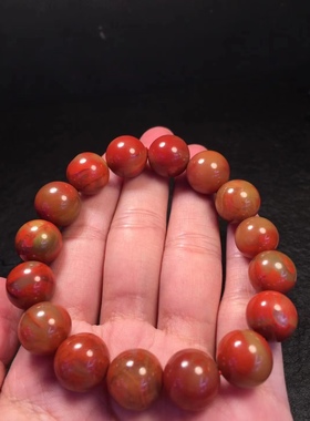 天然南红包浆料手串单珠多宝文玩饰品1234567890㎜手链满肉百搭女
