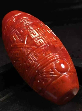 南红玛瑙瓦西回纹勒子桶珠珠宝饰品diy配饰精美礼品时尚手串项链