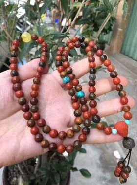 川料南红包浆毛衣链盐源玛瑙单珠多宝文玩饰品1234567890㎜手串女