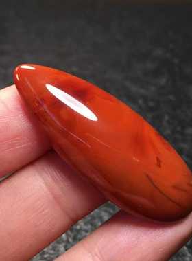 川料南红玛瑙吊坠水滴珠宝饰品diy配饰精美礼品时尚手串手链男女