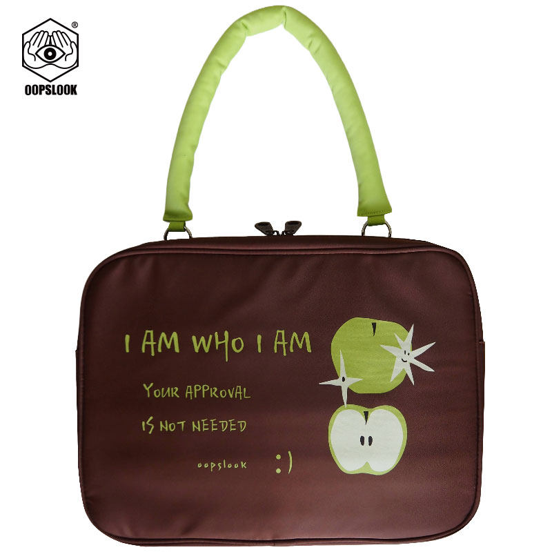 巫鹿可原创13456寸防泼水减压防撞单肩电脑通勤出差笔记本内胆包,淘宝优惠券,粉丝福利购,淘宝优惠卷