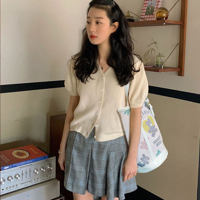 oopslook /巫鹿可数码印花新水桶包 oopslook巫鹿可女士包袋