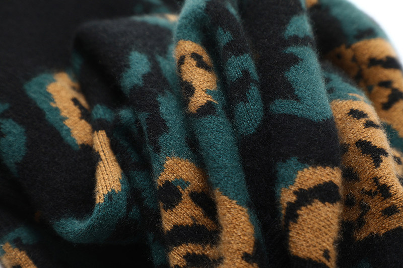 色彩美学~提花密织大克重廓形羊绒衫女纯羊绒毛衣宽松2023冬厚,淘宝优惠券,粉丝福利购,淘宝优惠卷