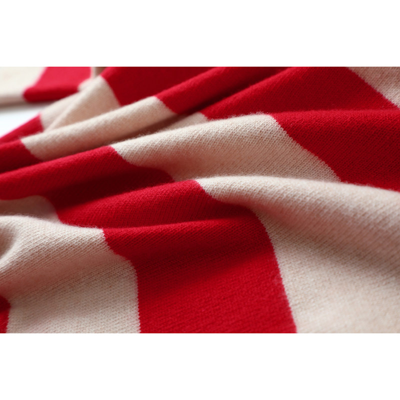 这个真心好看!加厚复古休闲羊绒衫 启超羊绒衫