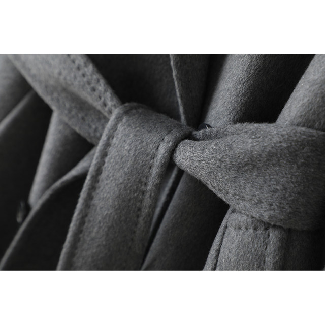 Qichao official high-end 100% pure cashmere coat