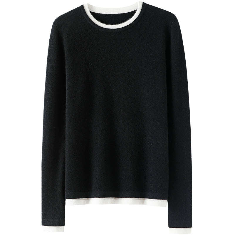 Qichao official high-end 100% pure cashmere shirt