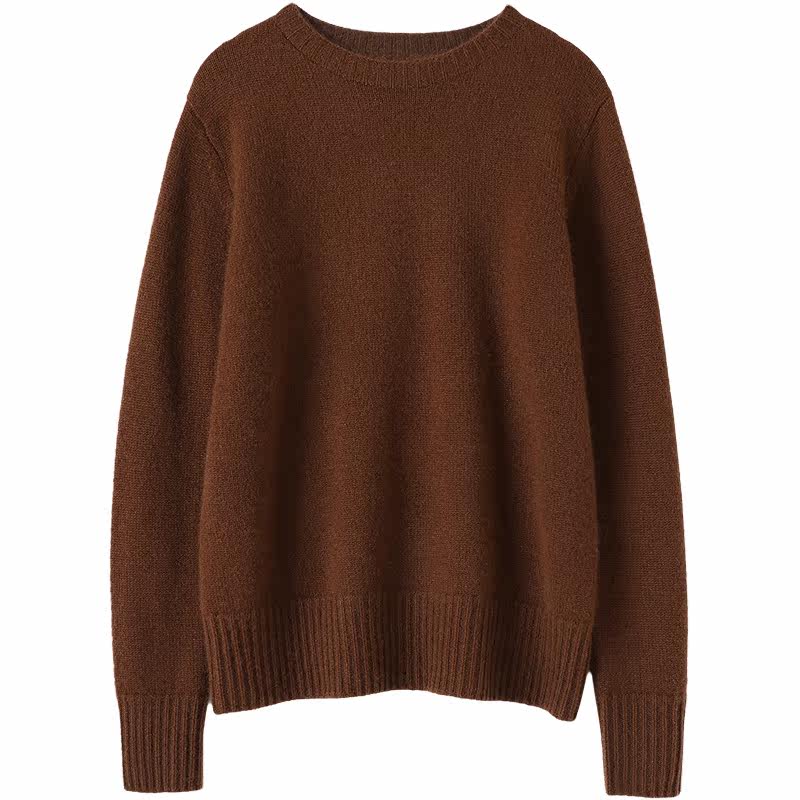 启超柔软而干练！高端加厚羊绒衫100纯羊绒女毛衣圆领打底衫秋冬,淘宝优惠券,粉丝福利购,淘宝优惠卷